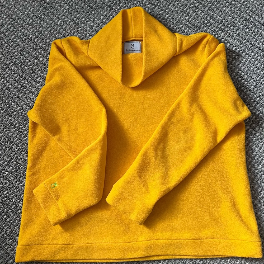 Dudley Stephens Park Slope Vello Fleece size XXL, goldenrod.